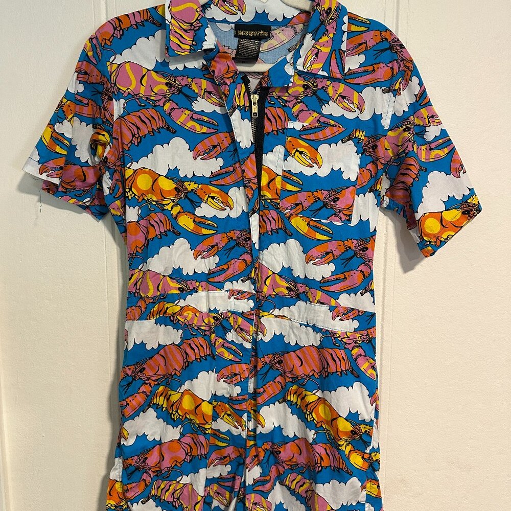 Nooworks lobster dreams romper - Size M
